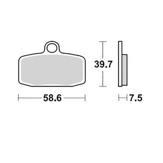 pastiglie brembo sx ktm 85 sx 12 20 anteriori standard