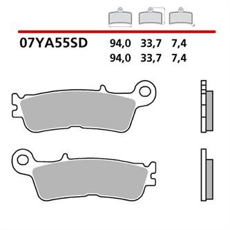pastiglie brembo yamaha yz 450 f 20 23 anteriori standard