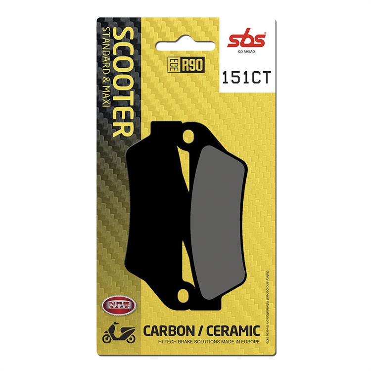 Pastiglie freno Aprilia SRV 850 (12-16) carbonio Ceramiche SBS