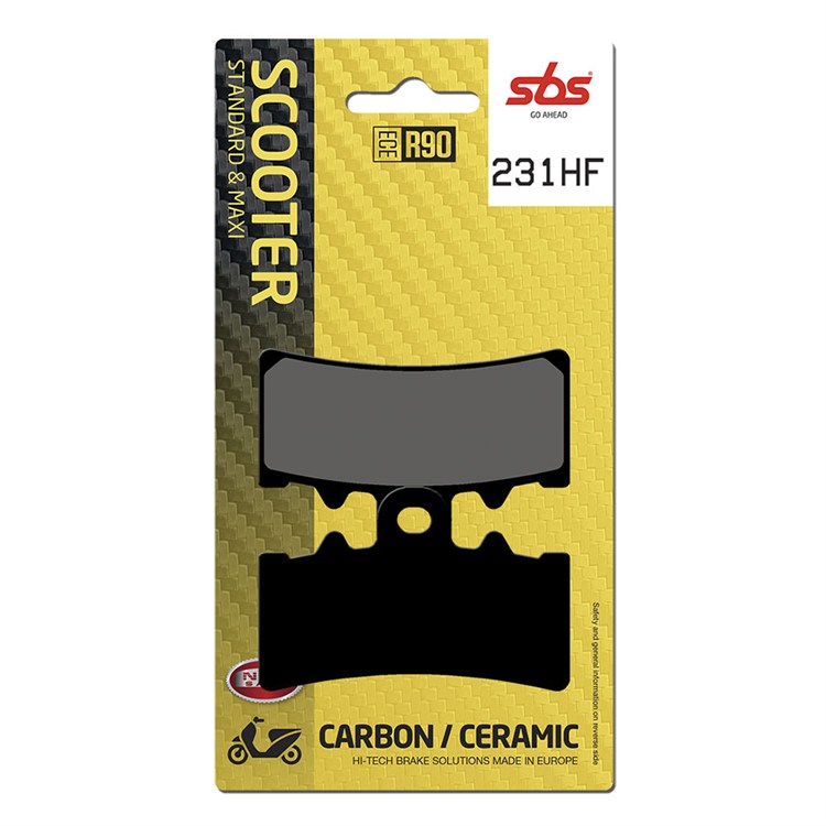 Pastiglie freno Bmw C 400 GT ABS (2019-2024) anteriori carbonio Ceramiche SBS