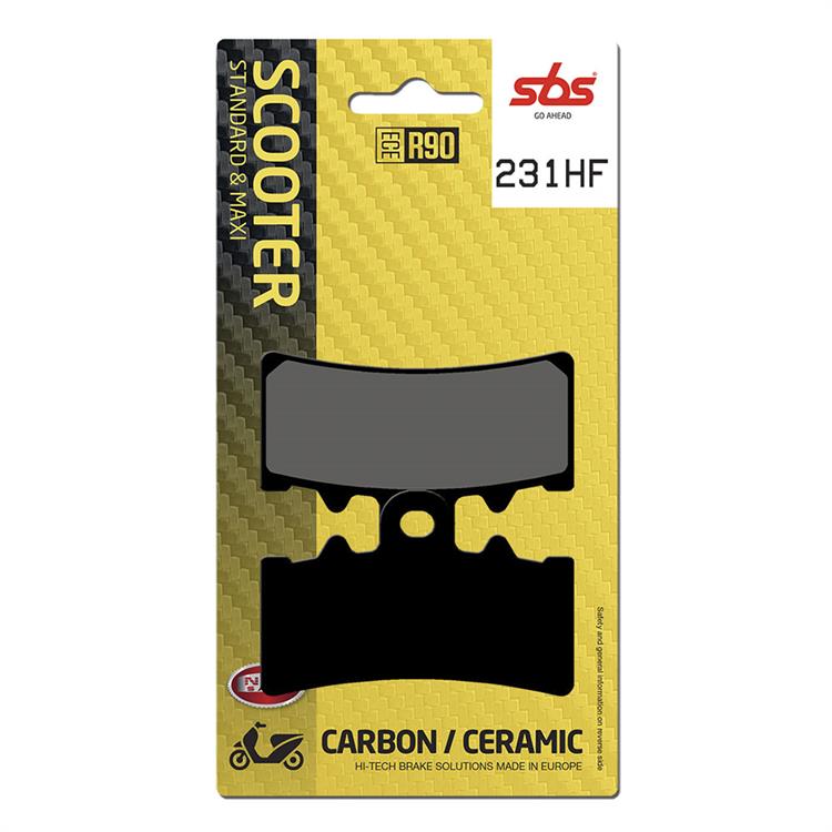Pastiglie freno Bmw C 400 X ABS (18-24) anteriori carbonio Ceramiche SBS