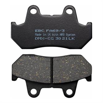 pastiglie freno fa0693 ebc organica