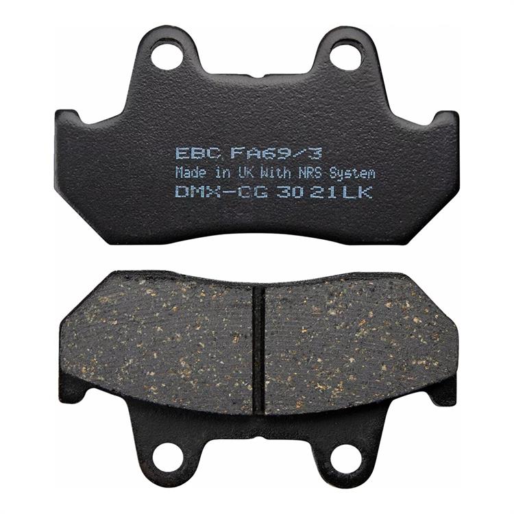 Pastiglie freno FA069/3 EBC organica