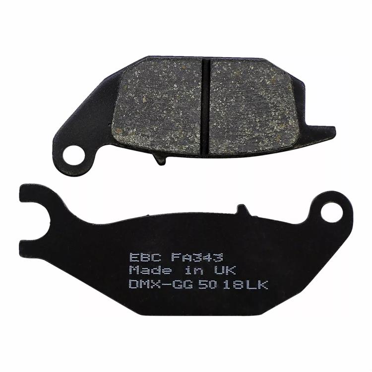 Pastiglie freno FA343 EBC organiche