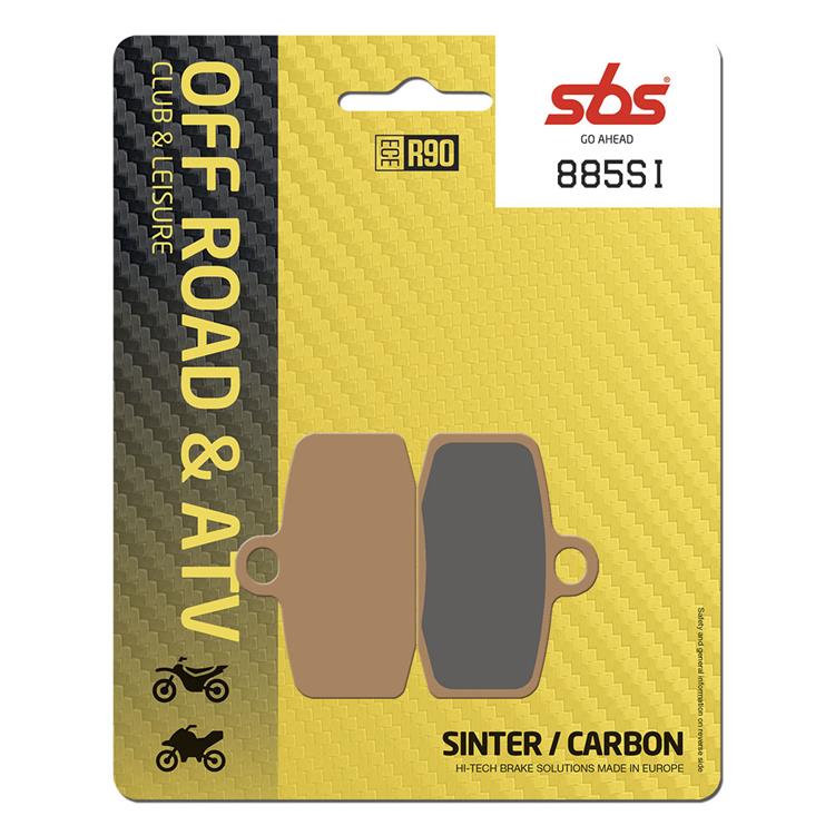 Pastiglie freno anteriori Formula 4P SBS Sinter Carbon