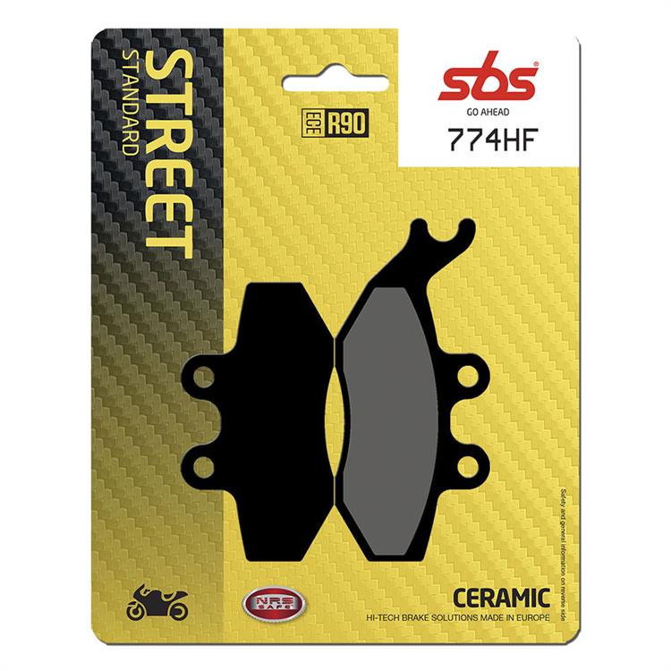 Pastiglie freno Hm Moto CRE 50 Baja (06-13) Ceramiche SBS