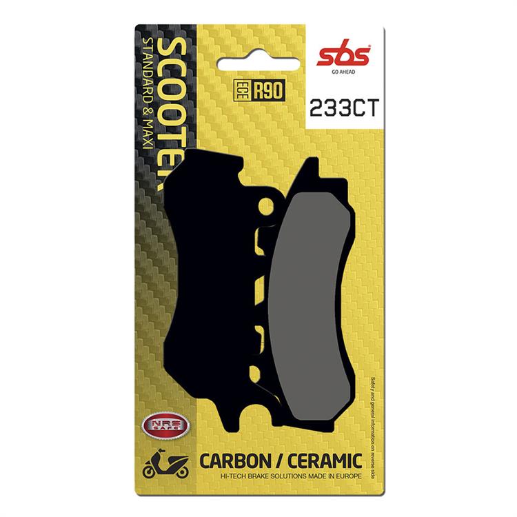 Pastiglie freno Honda PCX 150 ABS (19-24) carbonio Ceramiche SBS