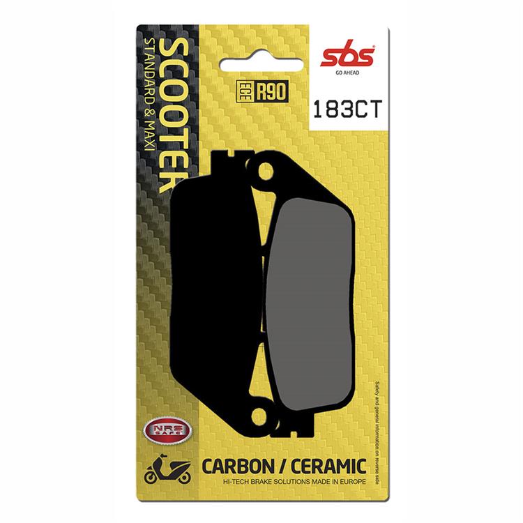 Pastiglie freno SBS Honda SH 125 I ABS (13-20) anteriori carbonio ceramiche