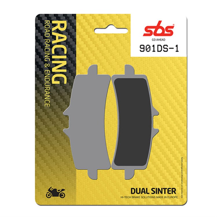Pastiglie pinza Brembo M4 e M50 freno SBS 901DS-1 per pinza BREMBO Racing M50 