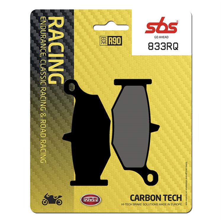 Pastiglie SBS Suzuki DL 1050 DE ABS V Strom (23-24) posteriori carbonio hi-tech