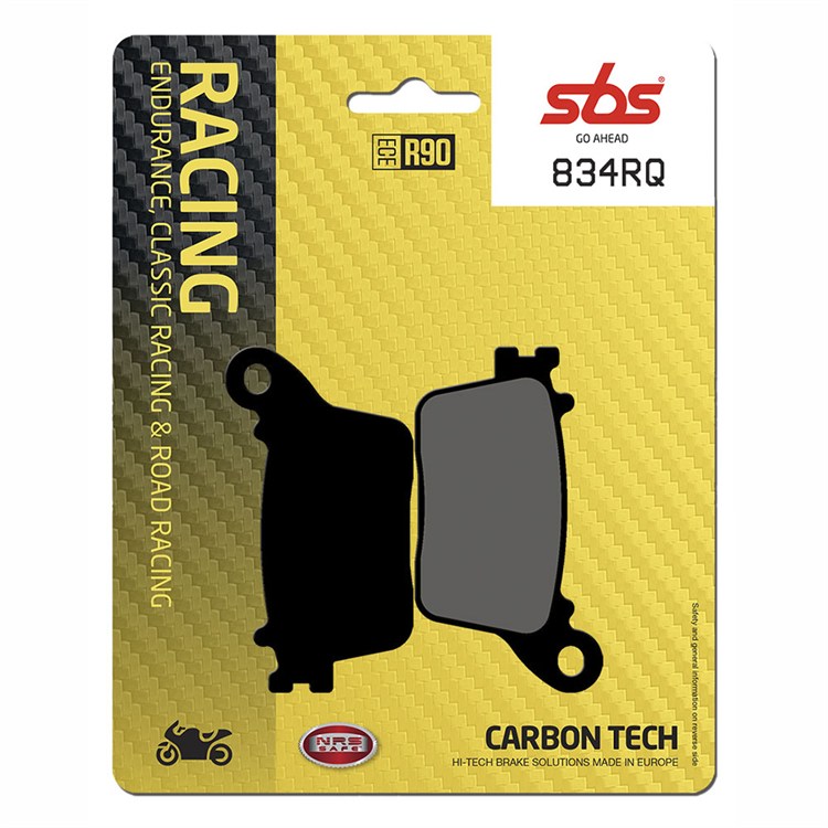 Pastiglie SBS Suzuki GSX R 1000 R ABS 100th Anniversary Edition (2021) posteriori carbonio hi-tech