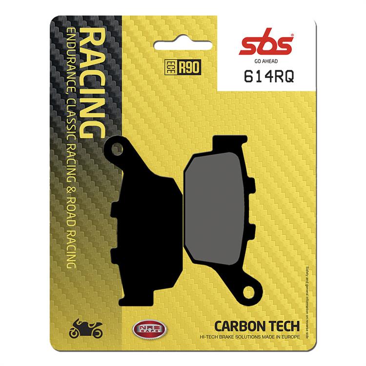 Pastiglie freno Triumph Daytona 650 (05) carbonio Hi-Tech SBS
