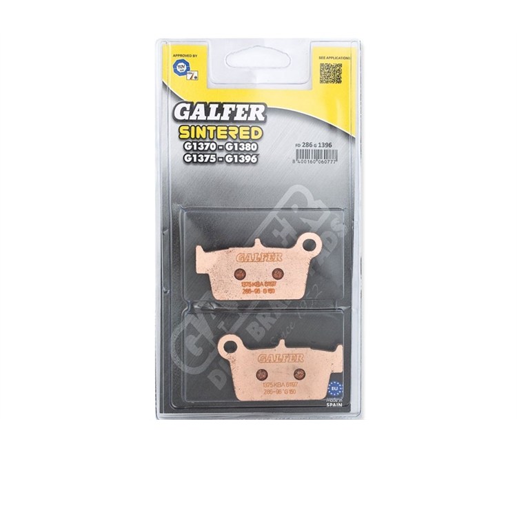 Pastiglie Galfer TM EN/MX 125 (2005-2025) posteriori standard