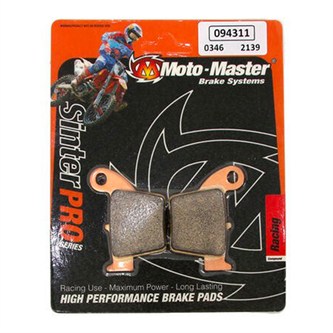 pastiglie moto master honda crf 450 r 02 20 posteriori racing