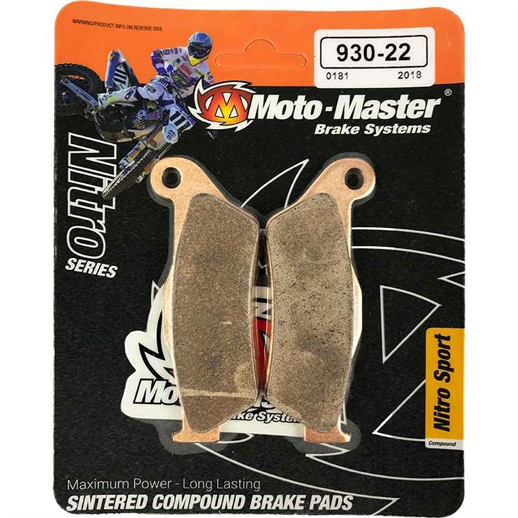 Pastiglie Moto Master TM EN/MX 250 F (2002-2025) anteriori nitro