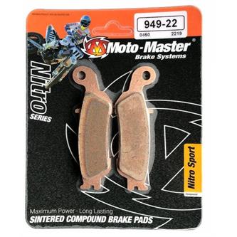 pastiglie moto master yamaha yz 250 f 07 20 anteriori nitro