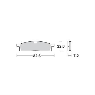 pastiglie moto master yamaha yz 80 93 01 anteriore racing