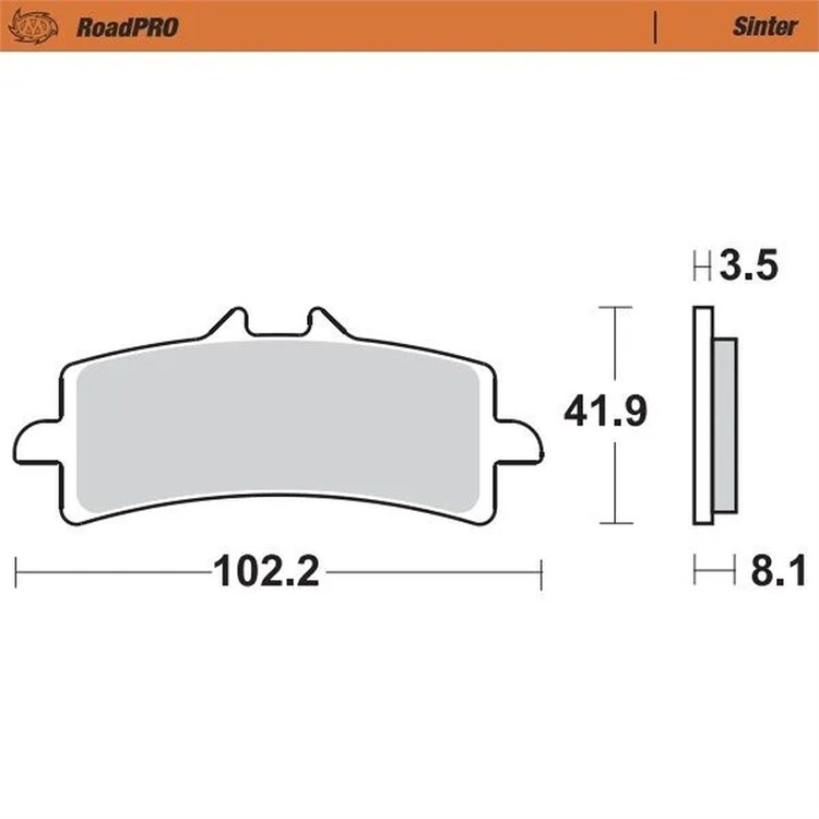 Pastiglie pinza Brembo M4 e M50 freno Moto Master Sinterizzate