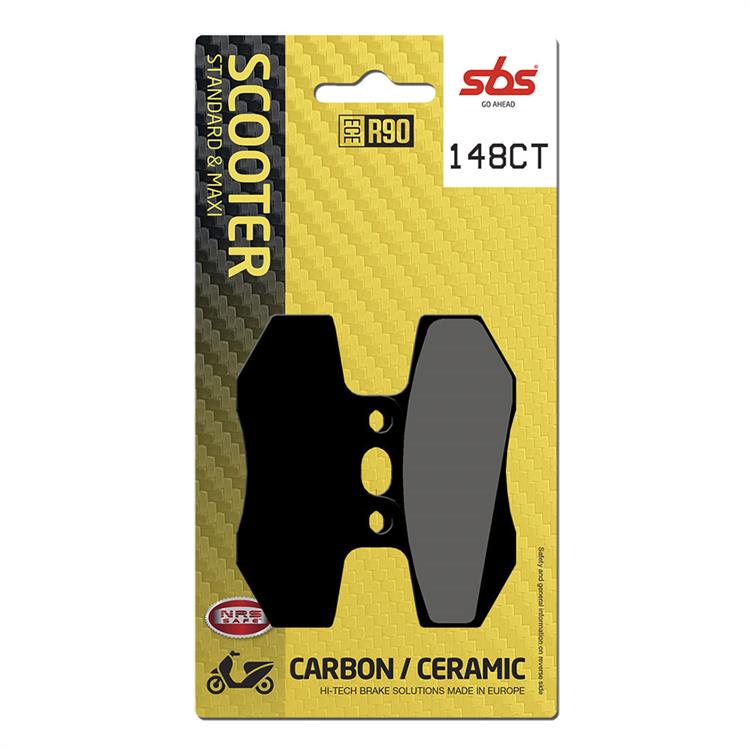 Pastiglie SBS Beta RR 50 Motard (03-17) anteriori carbonio ceramiche