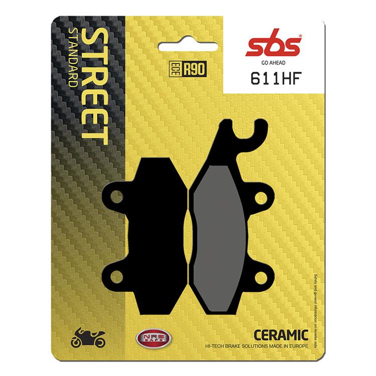Pastiglie SBS Can Am Brp Ryker 900 ACE (19-24) posteriori destra ceramiche