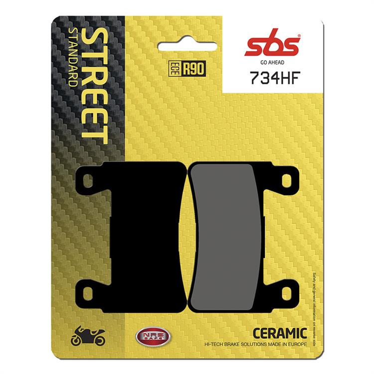 Pastiglie SBS Honda CBR 929 RR Fireblade (2000-2001) anteriori ceramiche