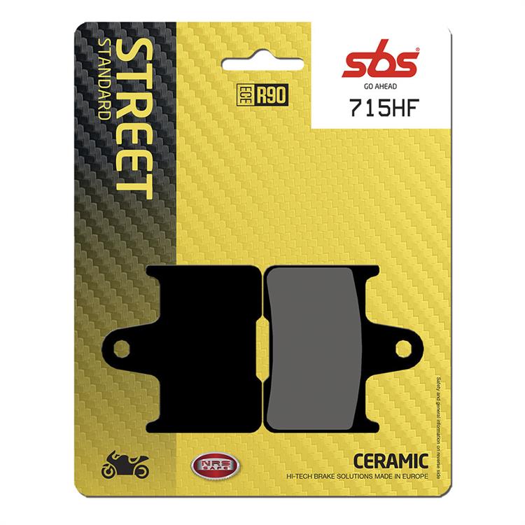 Pastiglie SBS Kawasaki ZX 14 R 1400 ABS Ninja (2013-2015) posteriori ceramiche