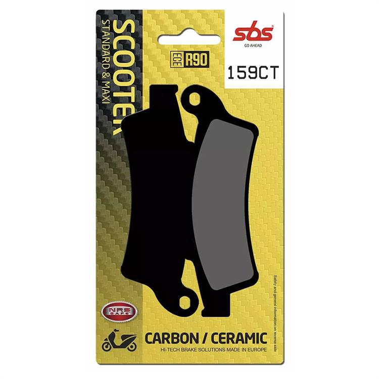 Pastiglie SBS Malaguti Madison 400 (02-06) anteriori carbonio ceramiche