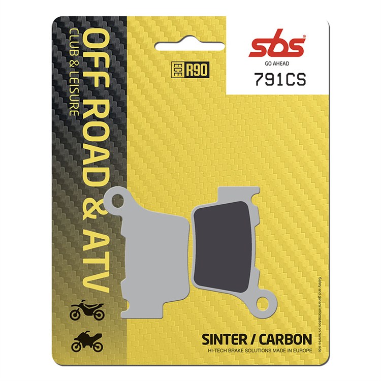 Pastiglie SBS Swm SM 500 R (2015-2020) posteriori carbonio sinterizzate