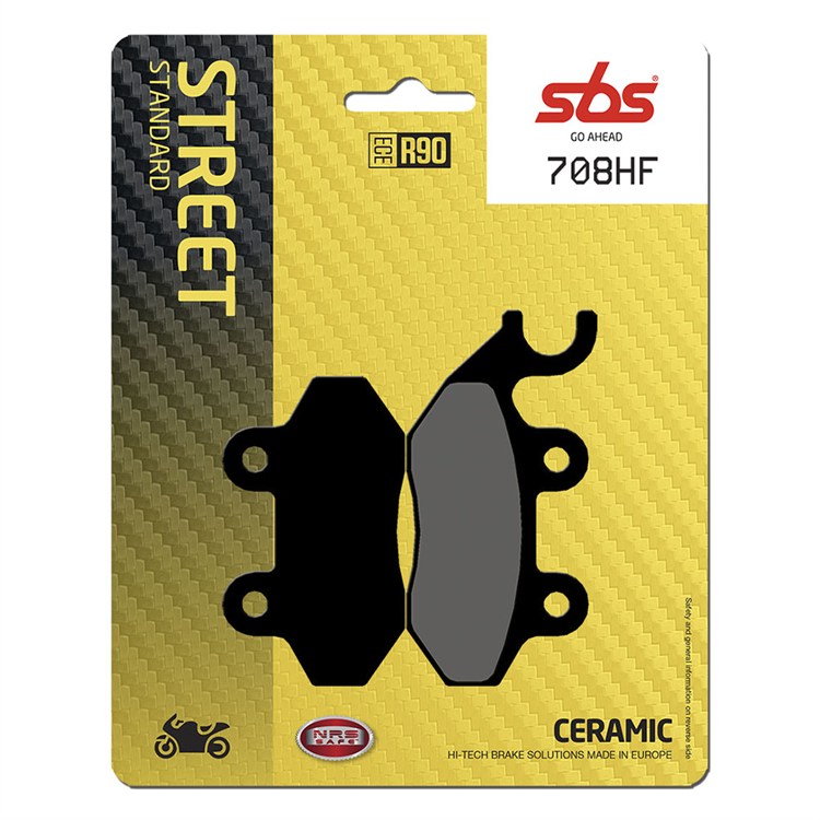Pastiglie SBS Sym ATTILA 125 (1999-2000) anteriori ceramiche