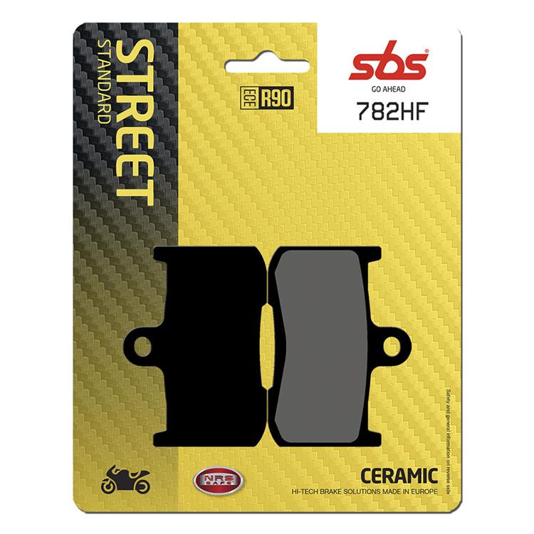 Pastiglie SBS Triumph Street Triple 675 R (09-15) anteriori ceramiche