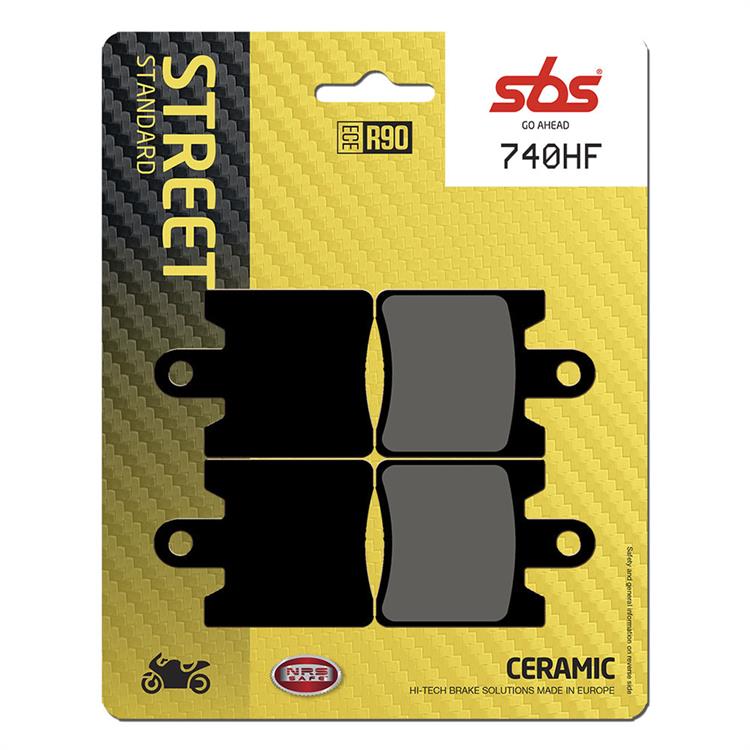 Pastiglie SBS Yamaha FJR 1300 ABS E Shift (2013-2019) anteriori ceramiche