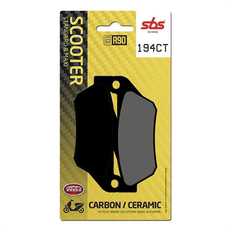 Pastiglie SBS Yamaha YP 250 R X Max (05-16) anteriori carbonio ceramiche