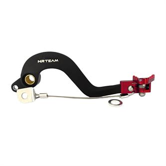 pedale freno fantic 125 xx 22 25 rosso