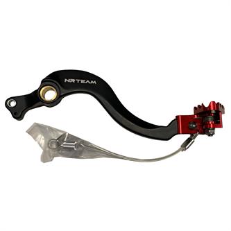 pedale freno honda crf 450 rx 17 25 rosso