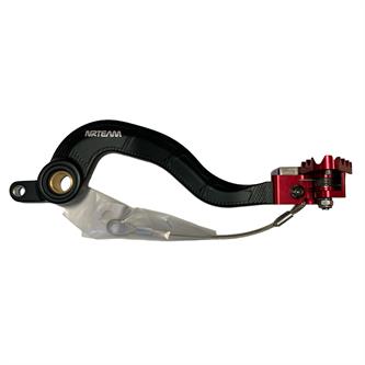 pedale freno suzuki rmz 450 05 07 rosso