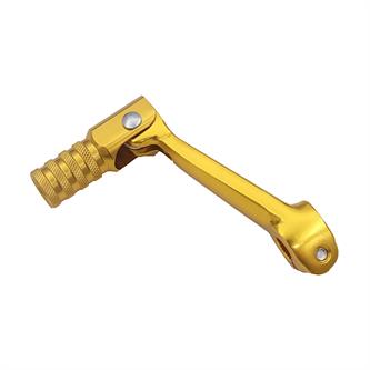 pedalina cambio pit bike corta cnc oro