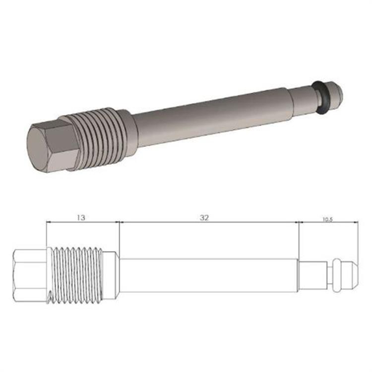 Perno pinza freno Honda CRF 450 R (19-24) anteriore Moto Master