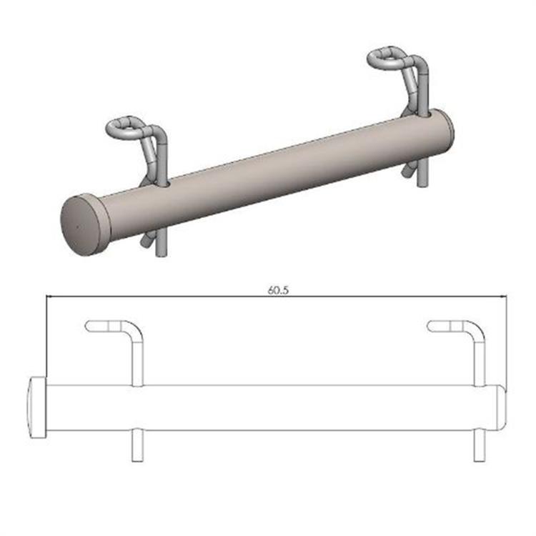 Perno pinza freno Husqvarna 250 TC (04-24) posteriore Moto Master