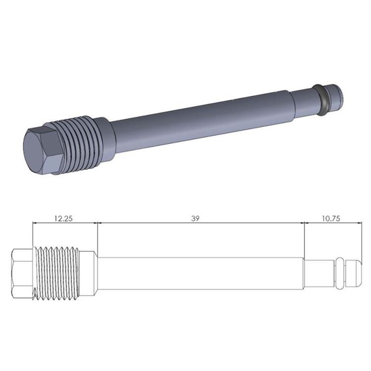 Perno pinza freno Suzuki RM 250 (05-12) posteriore Moto Master