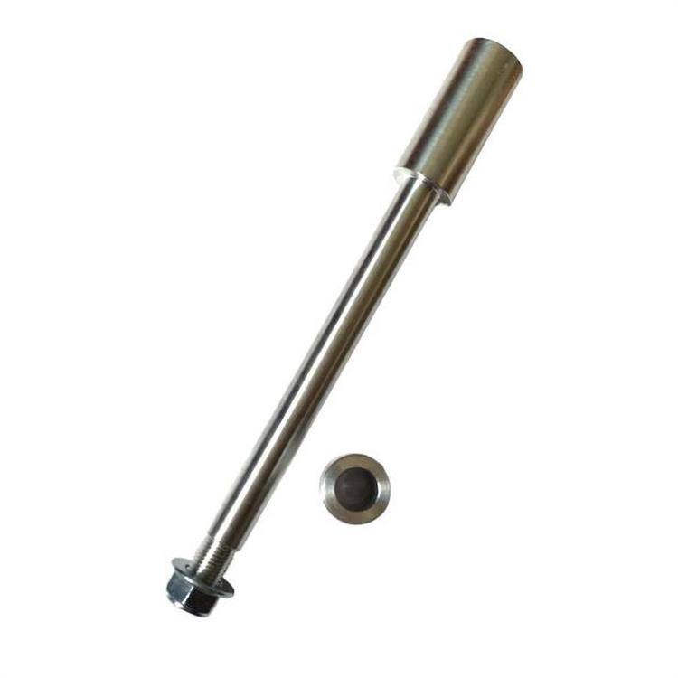 Perno ruota ergal forcelle gubellini pit bike e minigp 25 mm