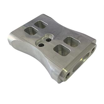 piastra grigia collegamento spalle forcellone pit bike yes