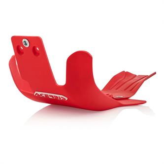 piastra paramotore acerbis beta 250 rr 2t 18 19 rossa