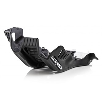 piastra paramotore acerbis gasgas 250 mc 22 23 nera bianca