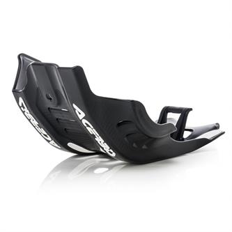 piastra paramotore acerbis gasgas 450 mc f 21 23 nera bianca