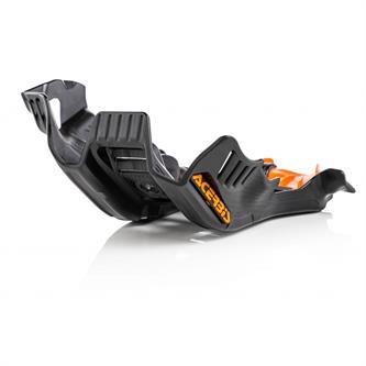 piastra paramotore acerbis husqvarna 250 tc 19 22 nera arancione