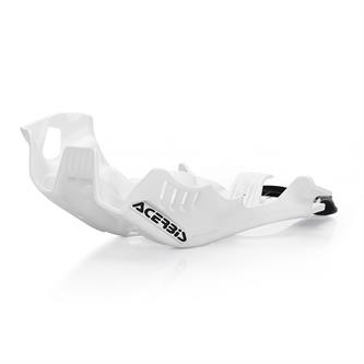 piastra paramotore acerbis husqvarna 250 te 20 23 bianca nera
