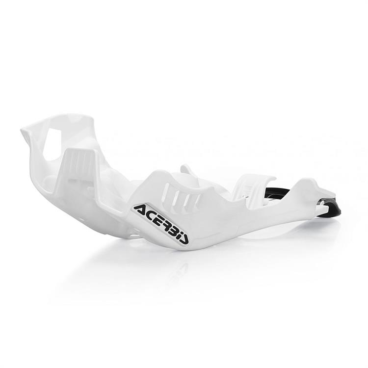 Piastra paramotore Acerbis Husqvarna 300 TE (2020-2023) Bianco Nero