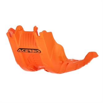 piastra paramotore acerbis husqvarna 350 fc 23 24 arancione