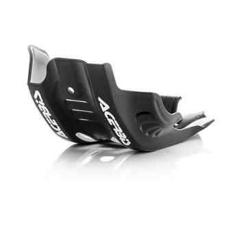 piastra paramotore acerbis husqvarna 450 fc 16 18 nera bianca