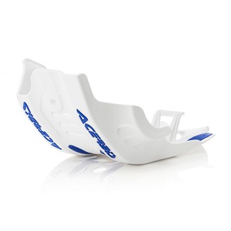 piastra paramotore acerbis husqvarna 450 fc 19 22 bianca blu